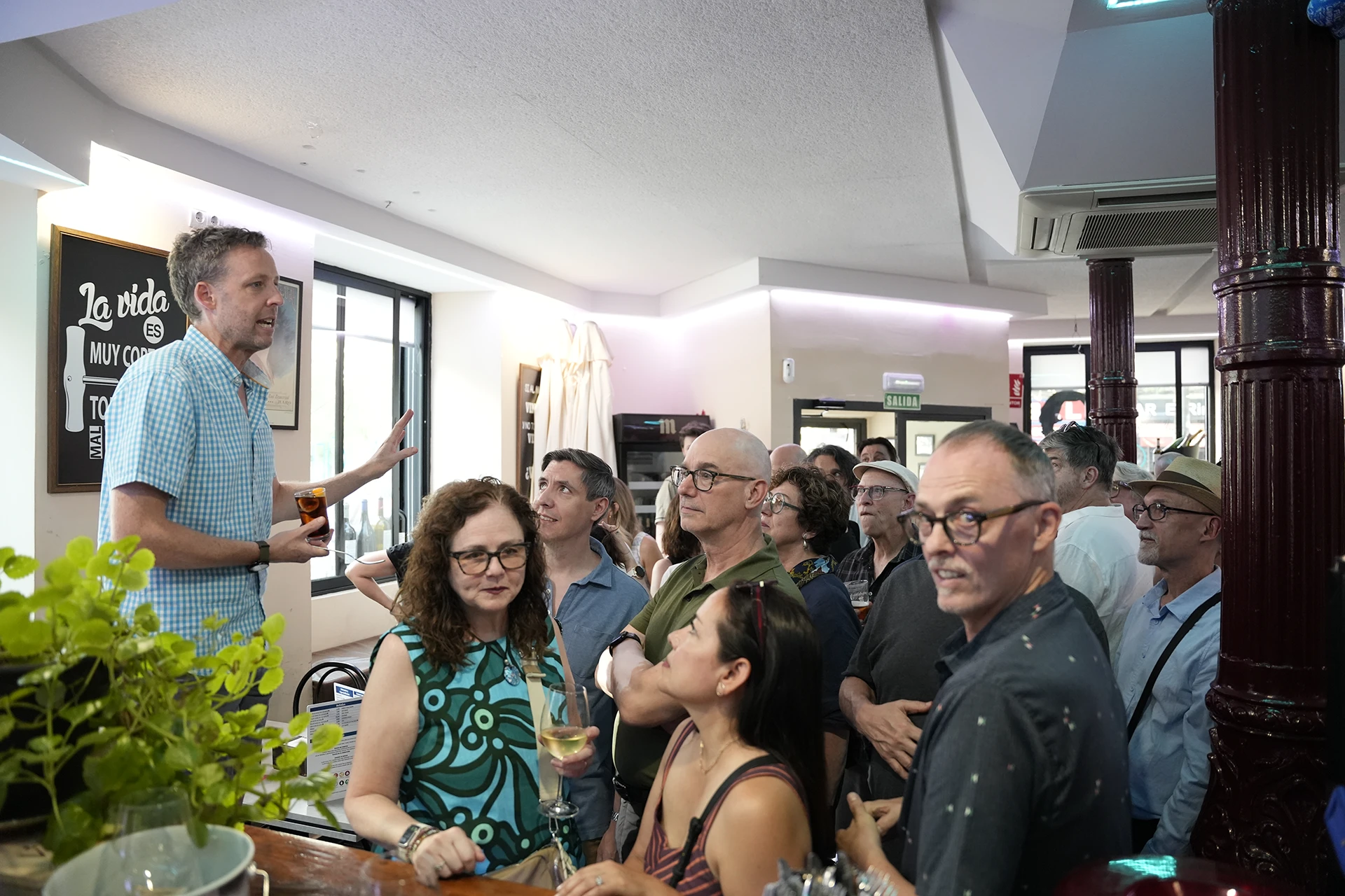James at a Spain Revealed meetup